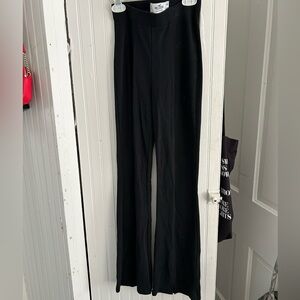 Hollister slit flare legging pant